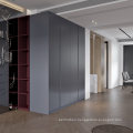 Modern PVC Particle Board Furniture Wardrobe for Bedroom Storage